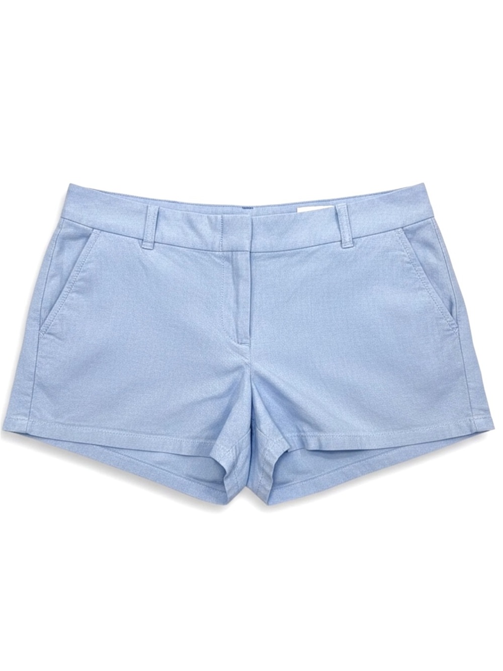 J. Crew Light Blue Classic Chino Shorts - Size 8 (Like New)
